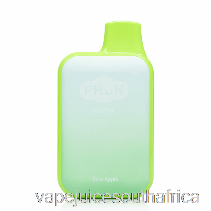 Vape Pods Phun Ultra 6000 Disposable Sour Apple